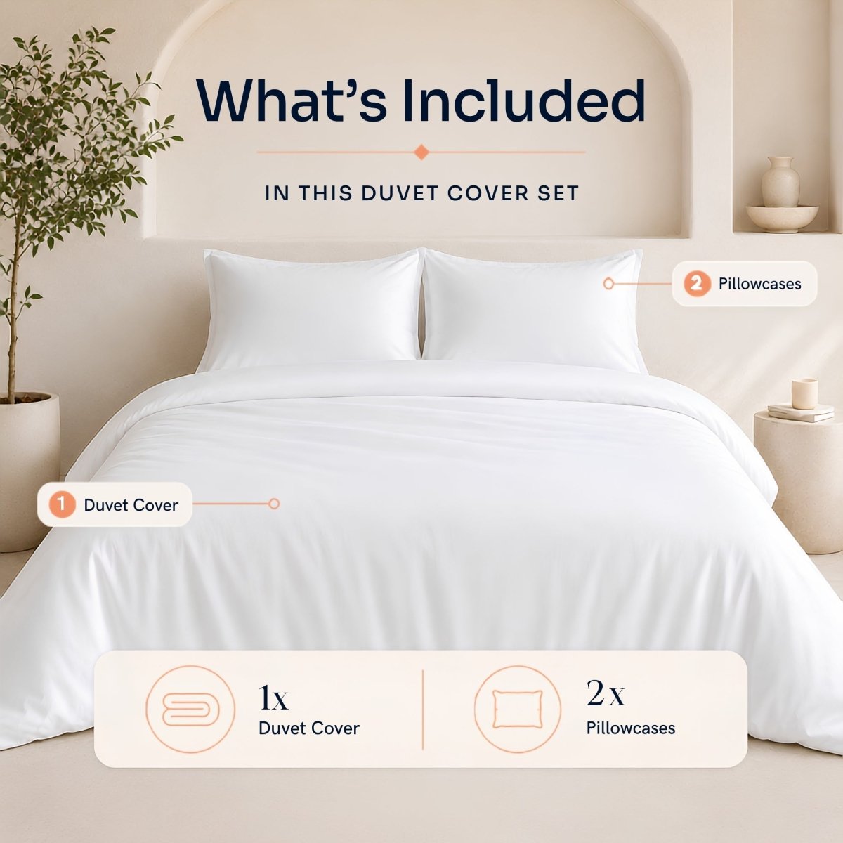 SHEET STORY Duvet Cover Set featuring a soft duvet cover and two matching pillowcases