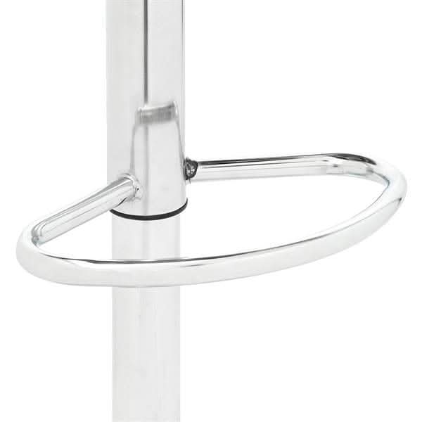 2pcs SSJ-275 Oblique Checks Bar Stool Black Kitchen Essentials