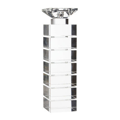 Modern Orsina Candle Holder in sleek mirrored finish for elegant home decor