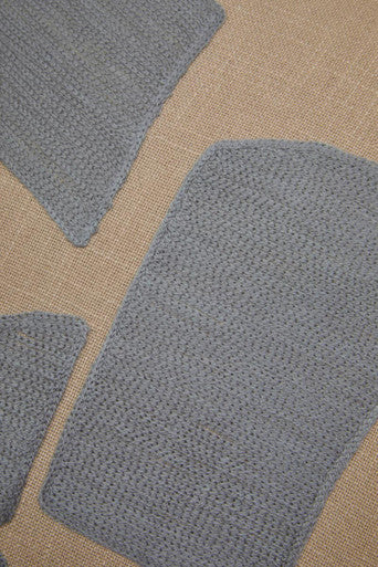 Bosie Ozella Natural And Grey Square Cushion Orsina