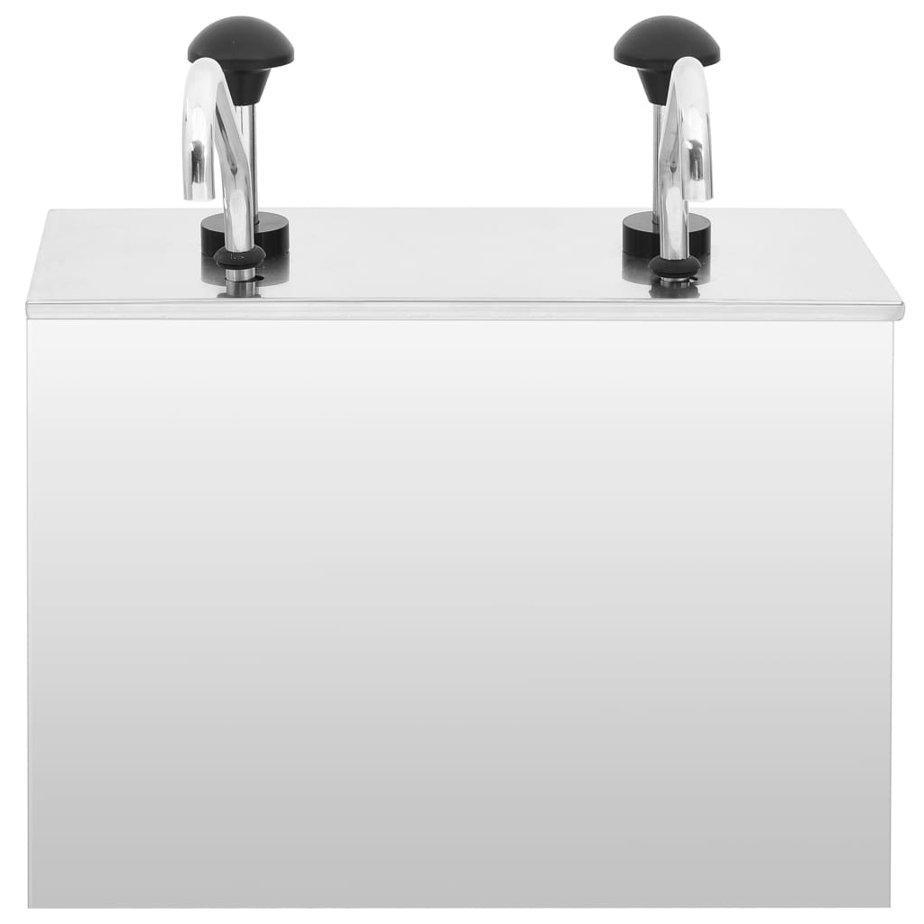 vidaXL Sauce Dispenser Stainless Steel 3.5 L vidaXL