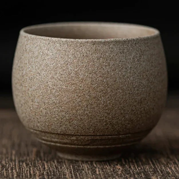 Nisu Home Stoneware Mug in earthy tones with a smooth, rounded shape for a rustic feel