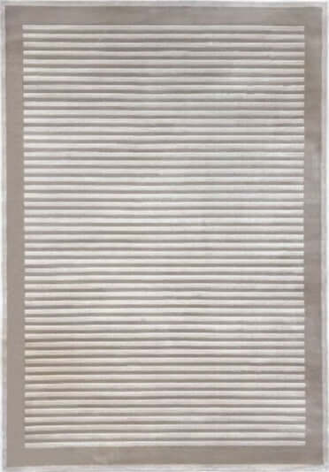 Neutral Striped Rug from The Rugs with a modern design and textured surface for stylish decor