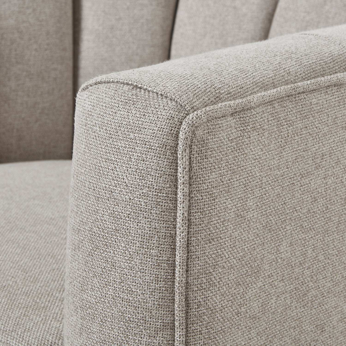 Shades 4 Seasons Modern Swivel Chair in Grey Fabric Shades 4 Seasons