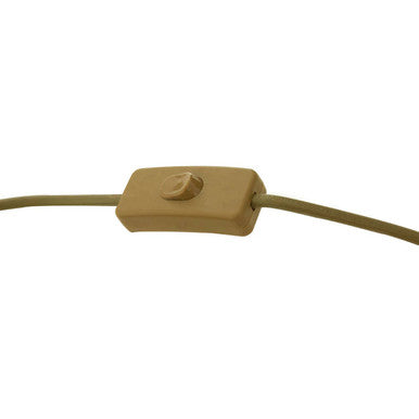 Orsina Table Lamp with a simple on off switch on the cord for convenient lighting control