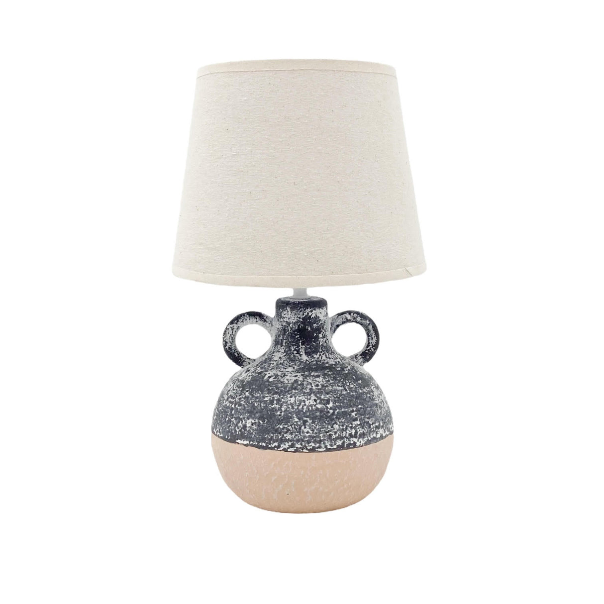 Stylish MSL Table Lamp with a textured base and neutral shade, perfect for modern decor