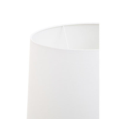 Orsina Table Lamp featuring a sleek white shade for a modern home decor touch