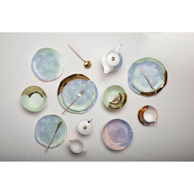 Avie 16 Piece Matte Pink Finish Cutlery Set Orsina