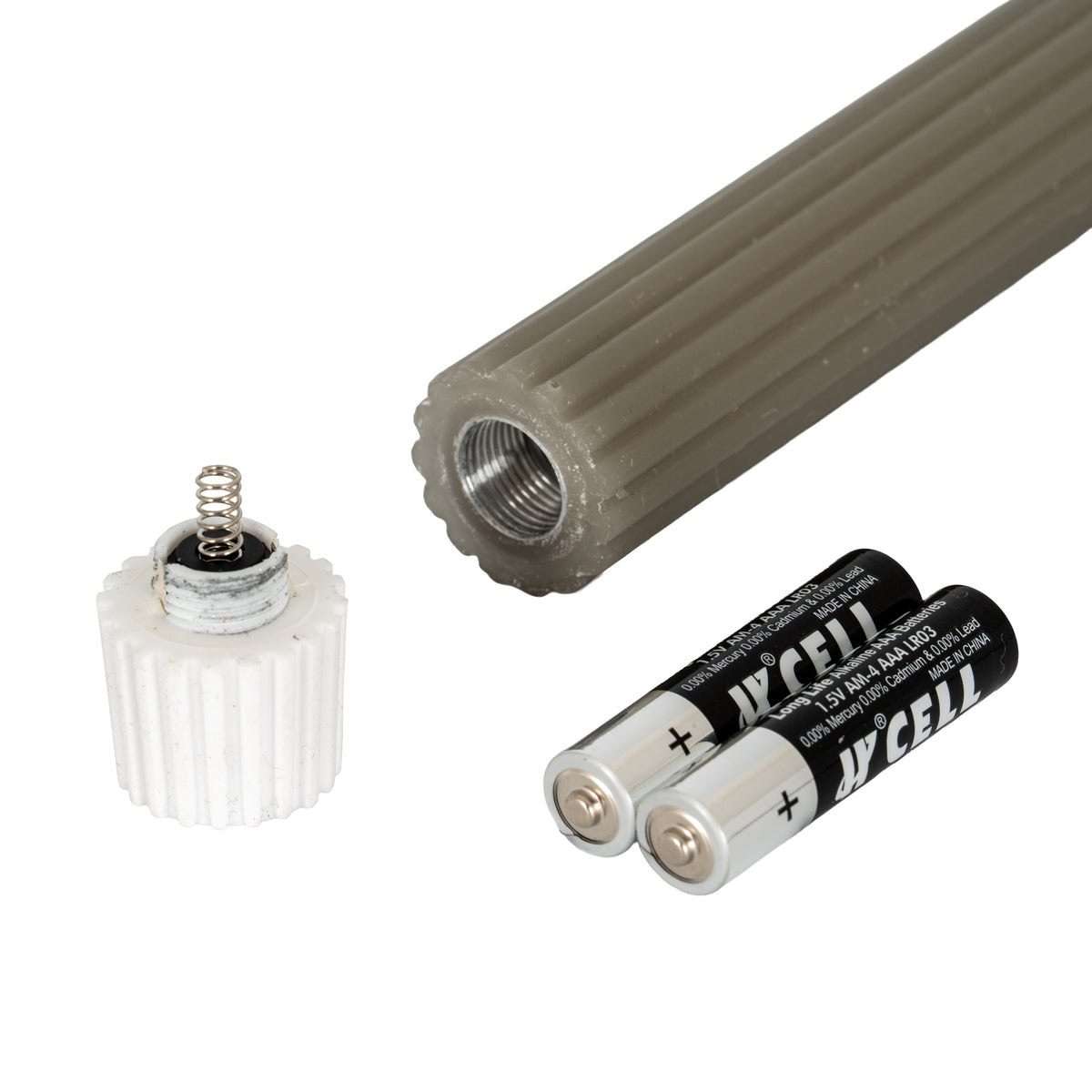 Shades 4 Seasons Taper Candles battery replacement components including a battery holder and cells