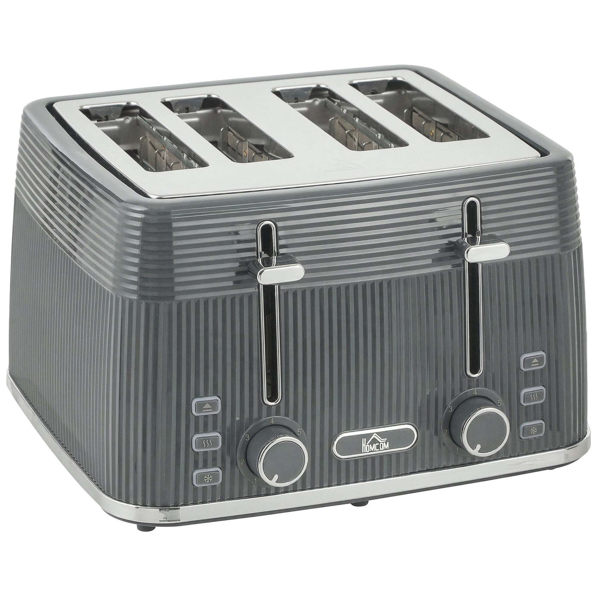 Wise Galleria Stylish Three-Slice Toaster with Adjustable Controls and Modern Design