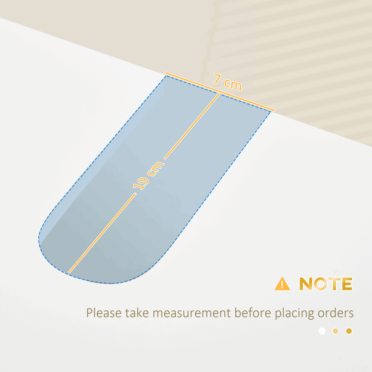 Kleankin Stylish White Bathroom Cabinet with Shelves kleankin