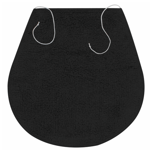 Bathroom Mat Set 3 Pieces Fabric Anthracite vidaXL