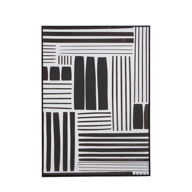 Astratto Retro Grace Stripes Wall Art Orsina