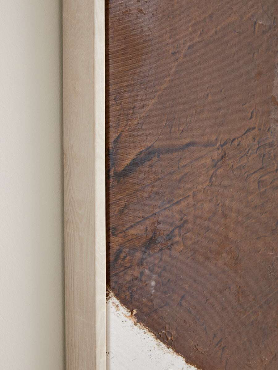 Astratto Brown and Natural Textured Wall Art Orsina