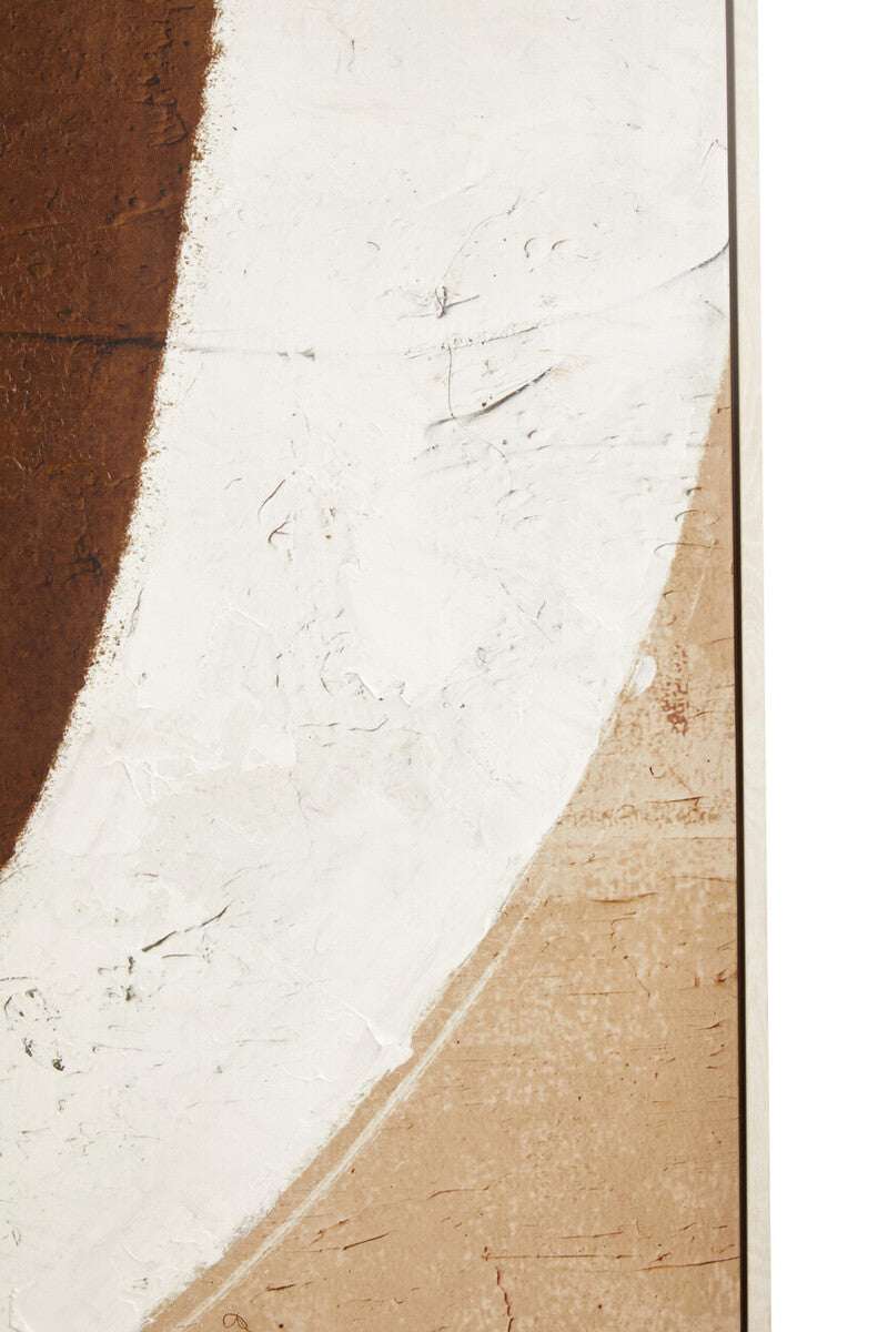 Astratto Brown and Natural Textured Wall Art Orsina