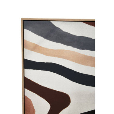 Astratto Set Of Two Multi Coloured Abstract Wall Art Orsina