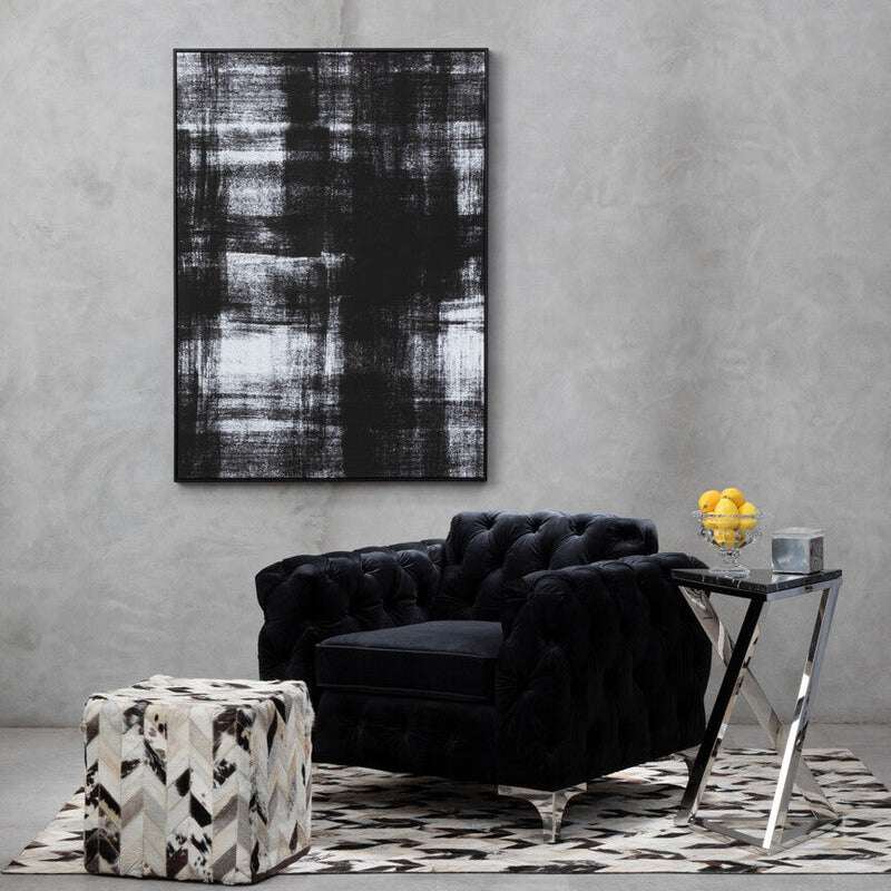 Astratto Black And White Classic Wall Art Orsina