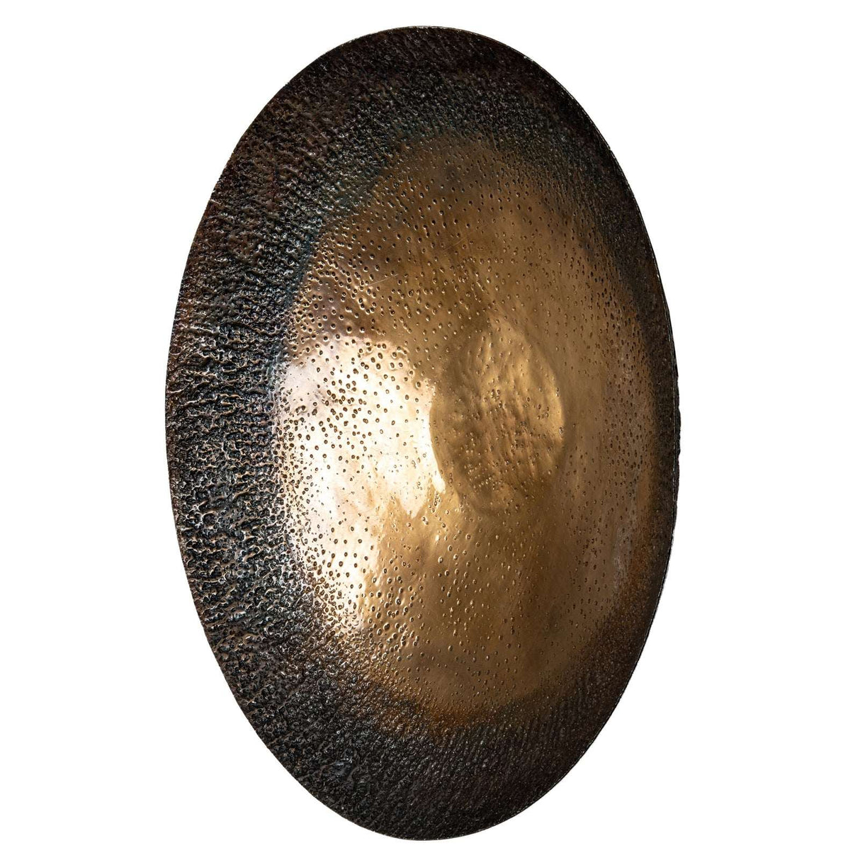 Shades 4 Seasons Wall Art Plate with a textured bronze finish, perfect for modern home decor