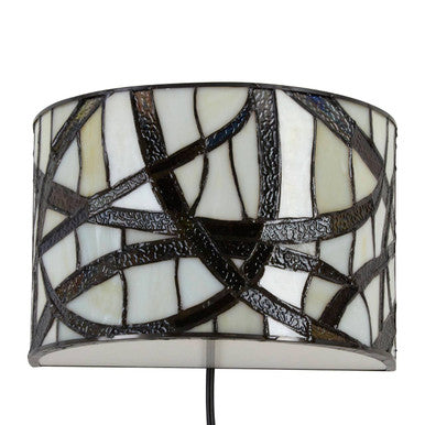 Orsina Stylish Wall Light with Stained Glass Design for Elegant Home Decor