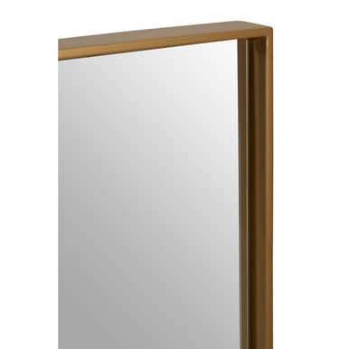 Ando Medium Square Gold Finish Wall Mirror Orsina