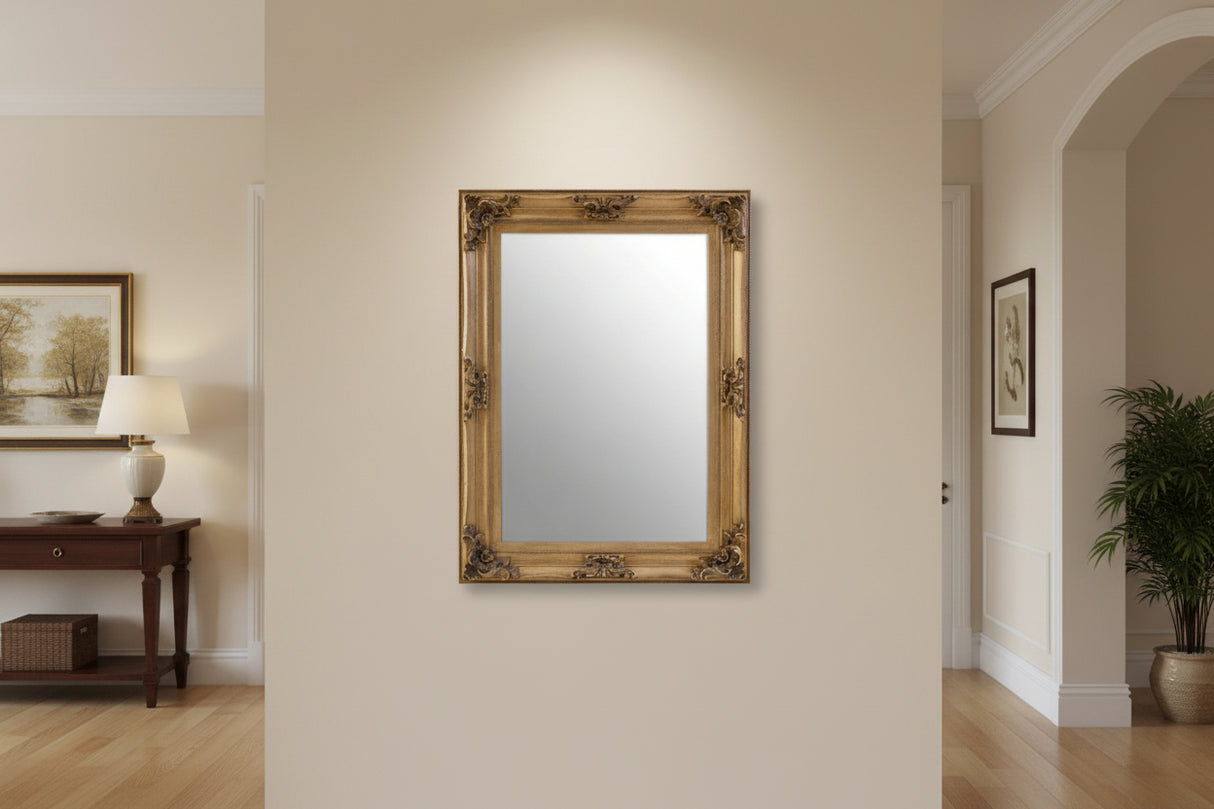 Antoinette Antique Bronze Wall Mirror Orsina