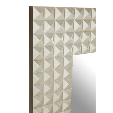 Orsina decorative Wall Mirror with textured geometric design for elegant home interiors