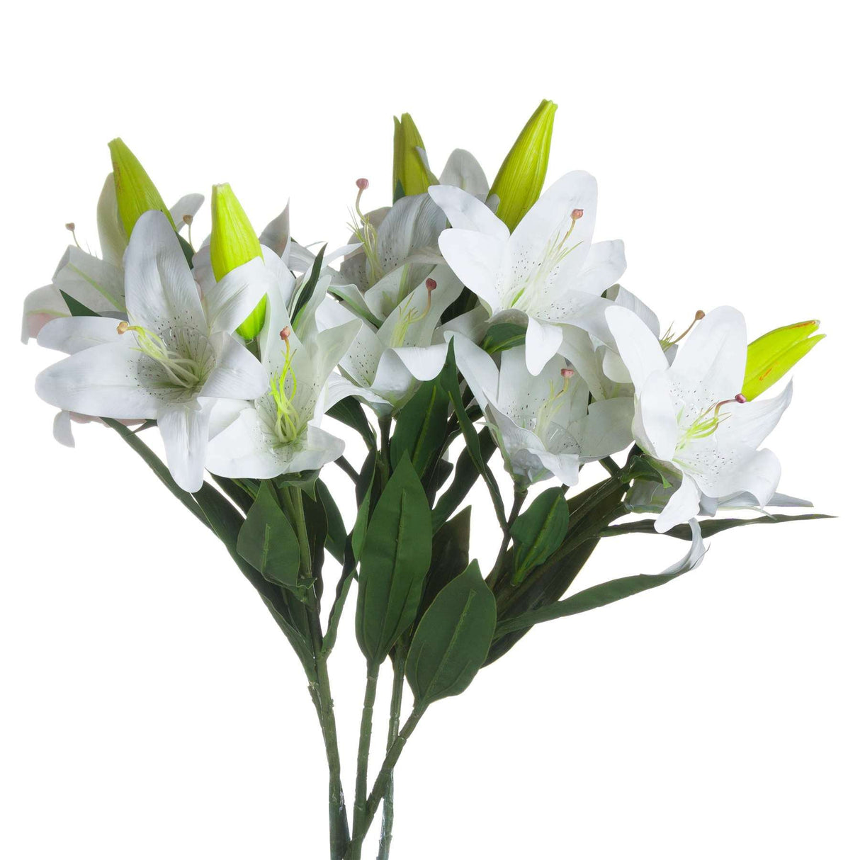Shades 4 Seasons Realistic White Lily Artificial Stem Shades 4 Seasons
