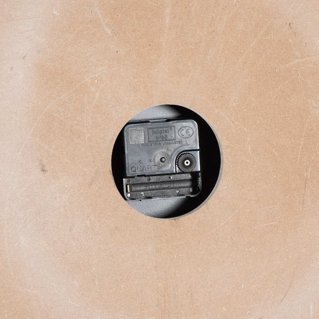 Shades 4 Seasons White Wall Clock with Rustic Roman Numerals Shades 4 Seasons