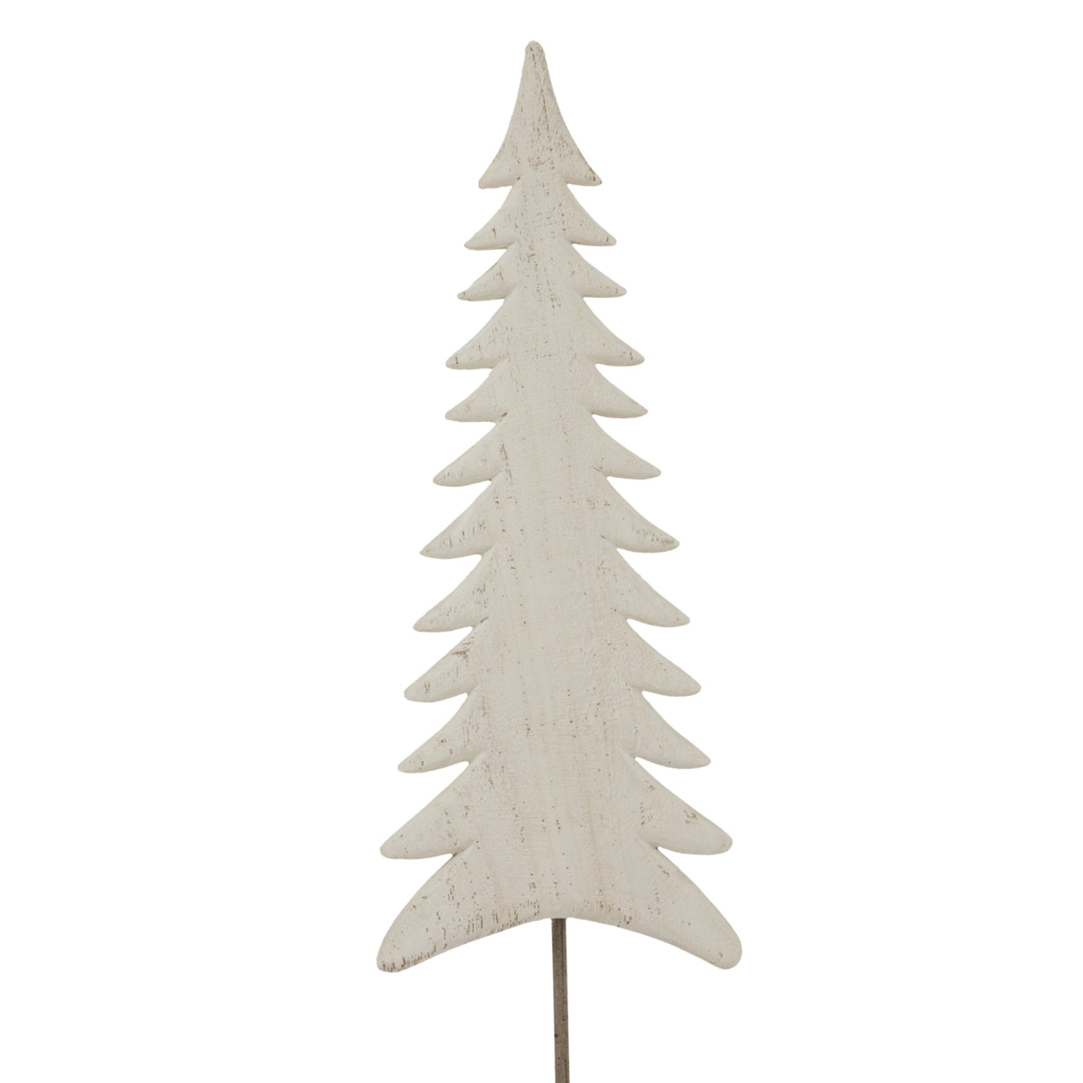Elegant Whitewashed Tall Tree Christmas decoration for festive room decor and holiday cheer