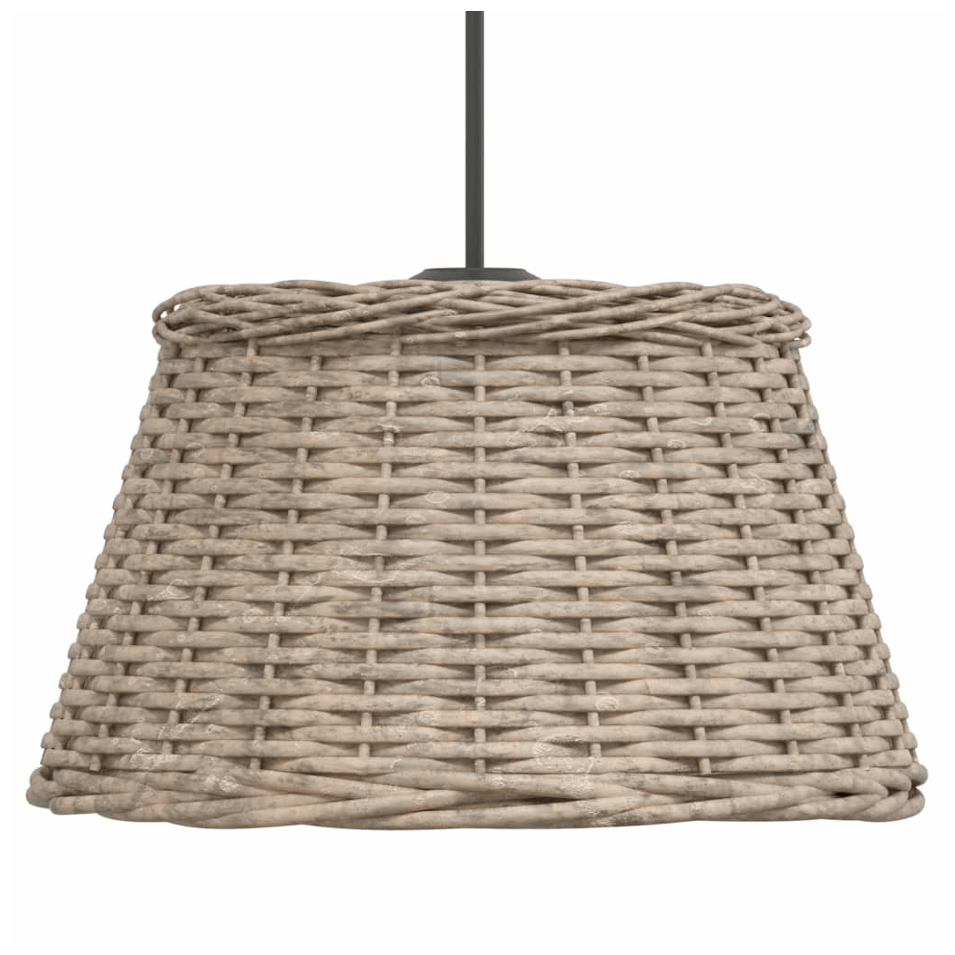 Natural Woven Lamp Shade in a Rustic Design for Unique Home Decor
