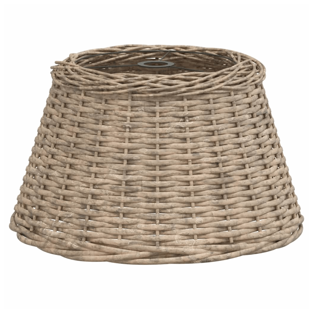 Natural Woven Lamp Shade in a conical shape, perfect for adding warmth to home decor