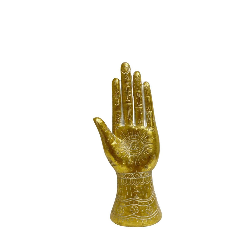 Gold Hamsa Hand Ornament - Shades 4 Seasons