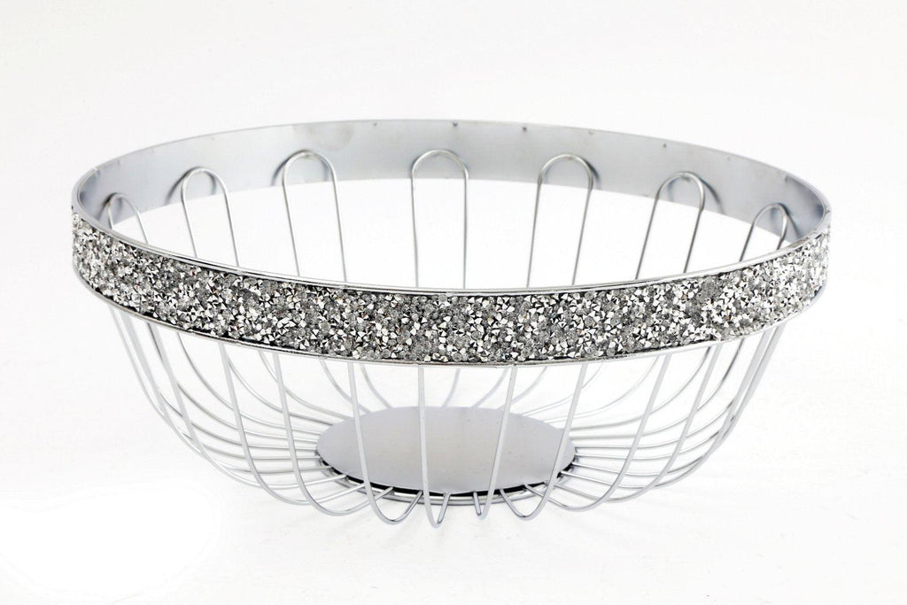 Scatter Gem Sparkly Silver Wire Bowl - Shades 4 Seasons