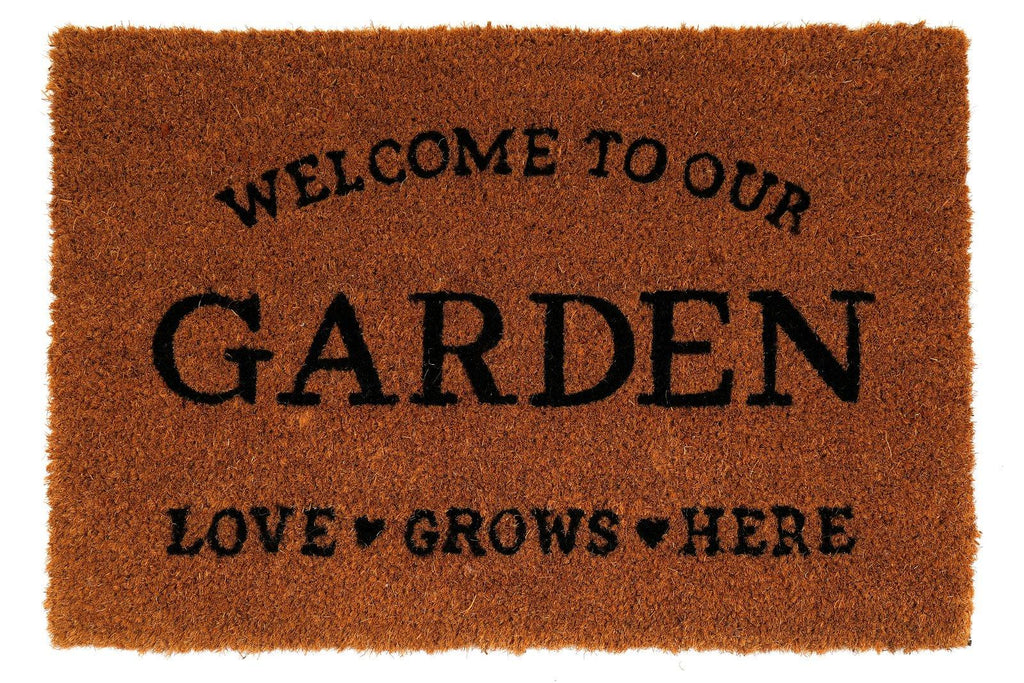 Love Grows Here Potting Shed Doormat - Shades 4 Seasons