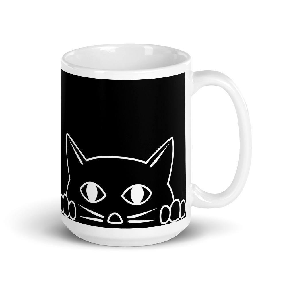 Cat Fabulous Cat Mug - Black or White Shades 4 Seasons