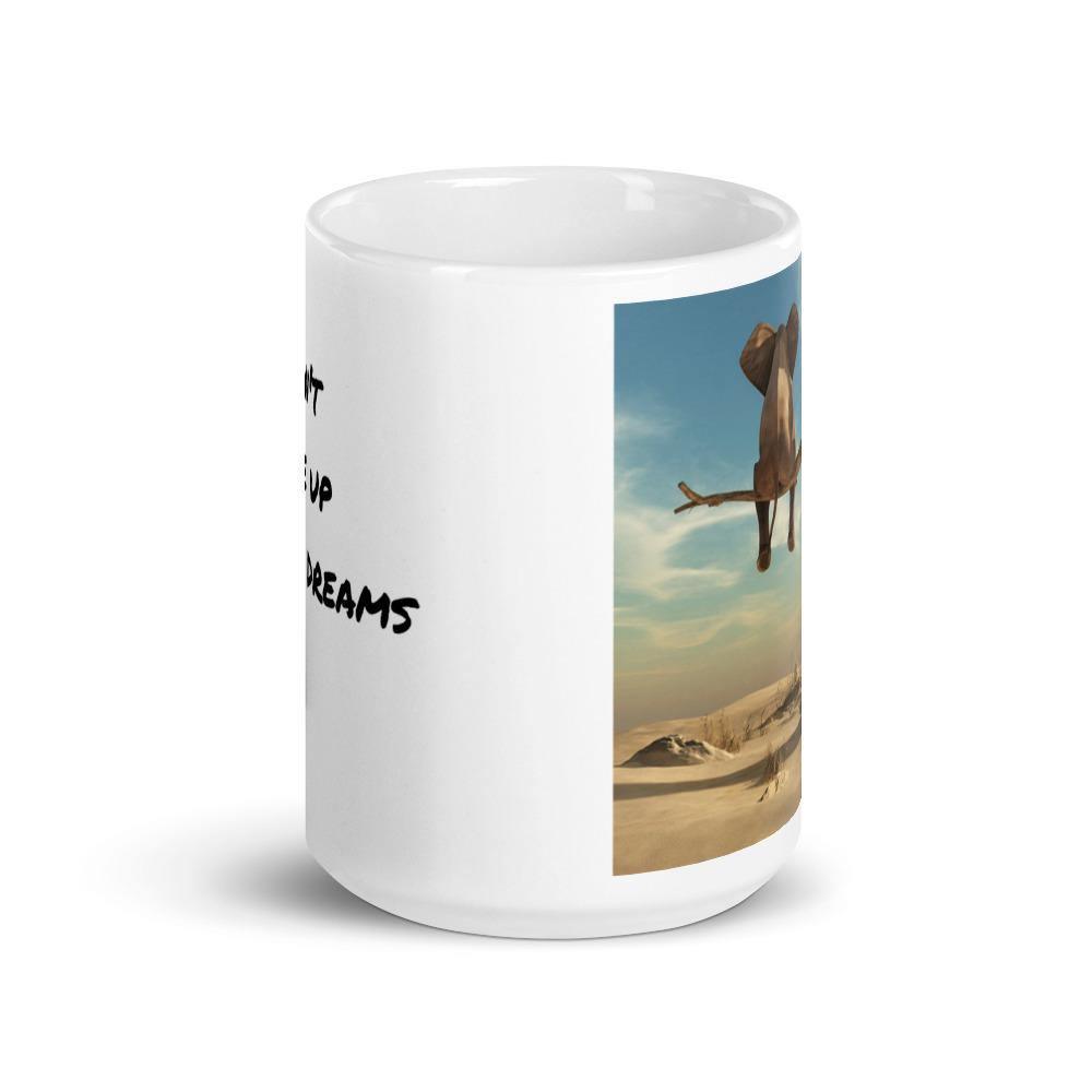 Don't give up on your dreams ceramic coffee mug Shades 4 Seasons