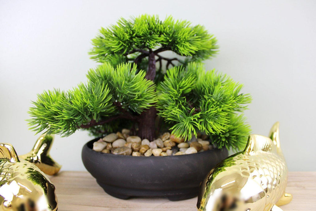 Eastern Faux Bonsai Tree in Fir Tree style - Shades 4 Seasons