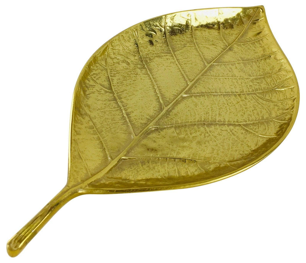 Golden Deco Leaf 44cm - Shades 4 Seasons