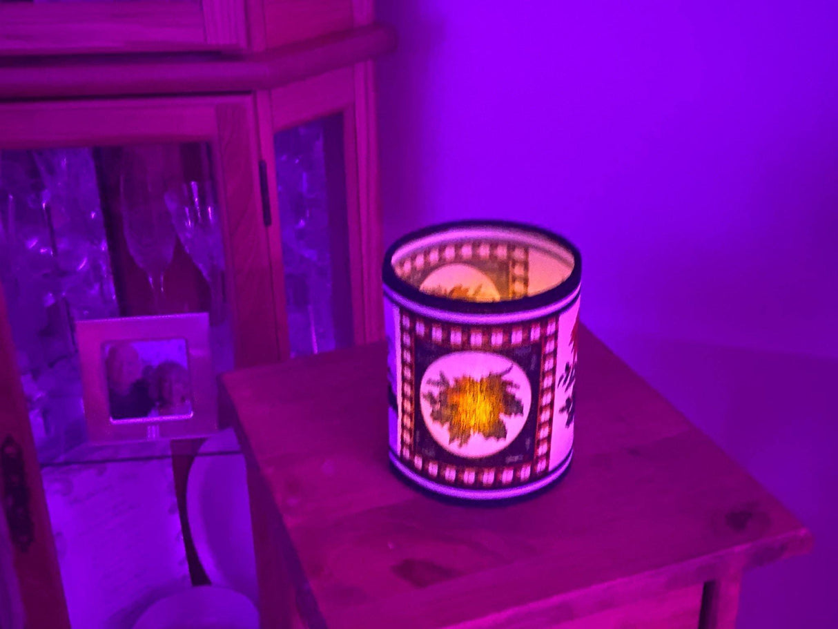 Handmade Mini Lanterns with LED tea light Shades 4 Seasons