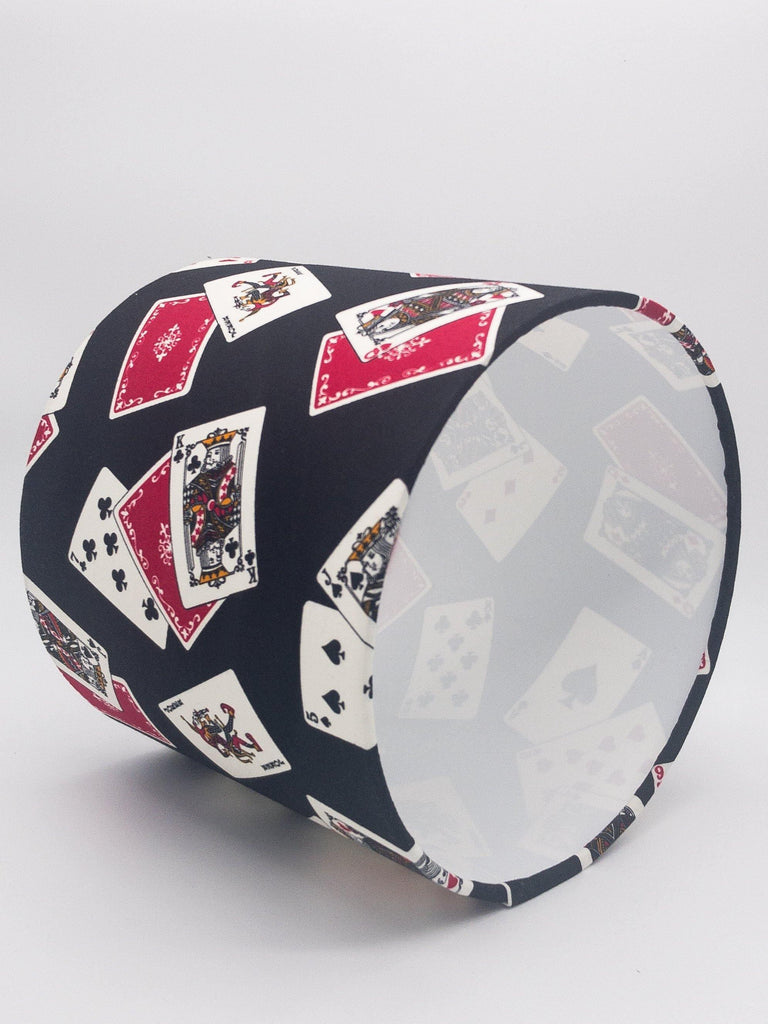 Handmade Drum Lampshade, Play Your Cards Right, Shades4Seasons
