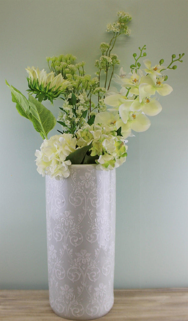 Single Lavender Spray, Cream Flowers, 63cm - Shades 4 Seasons