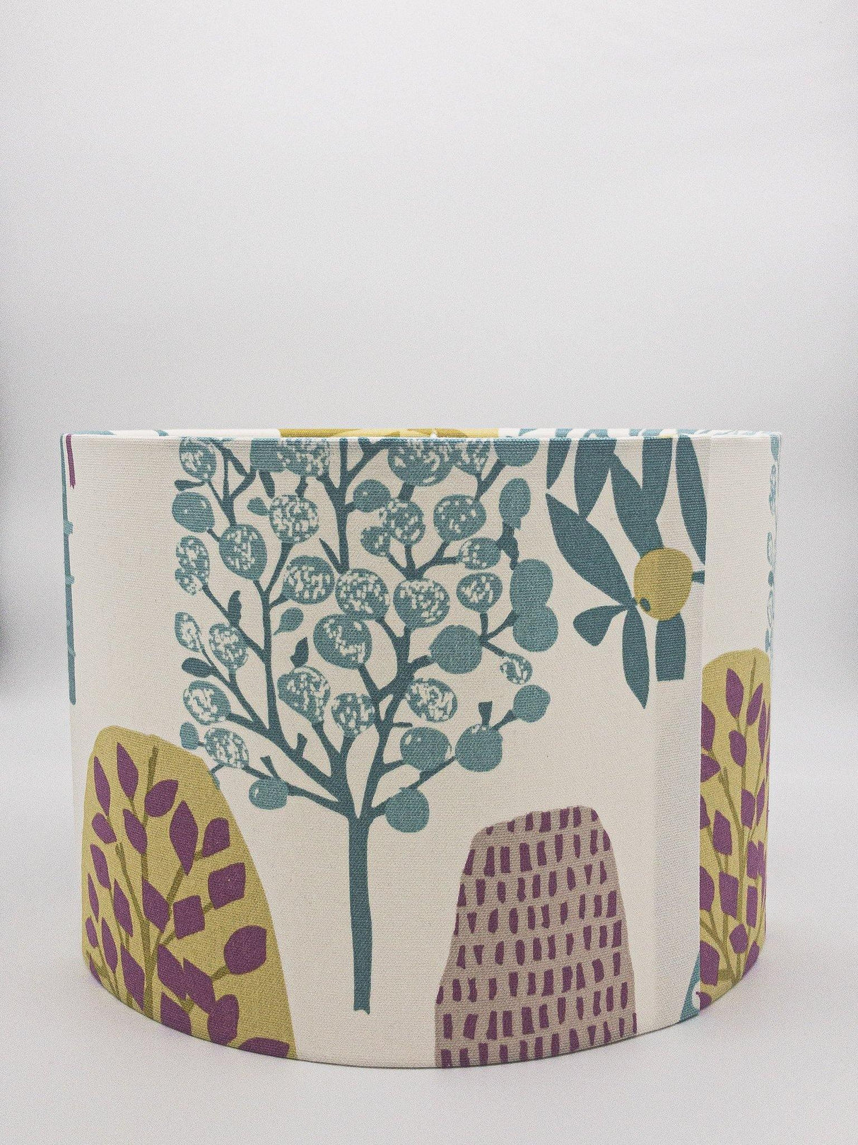Autumn Heather Fabric Drum Lampshade Shades 4 Seasons