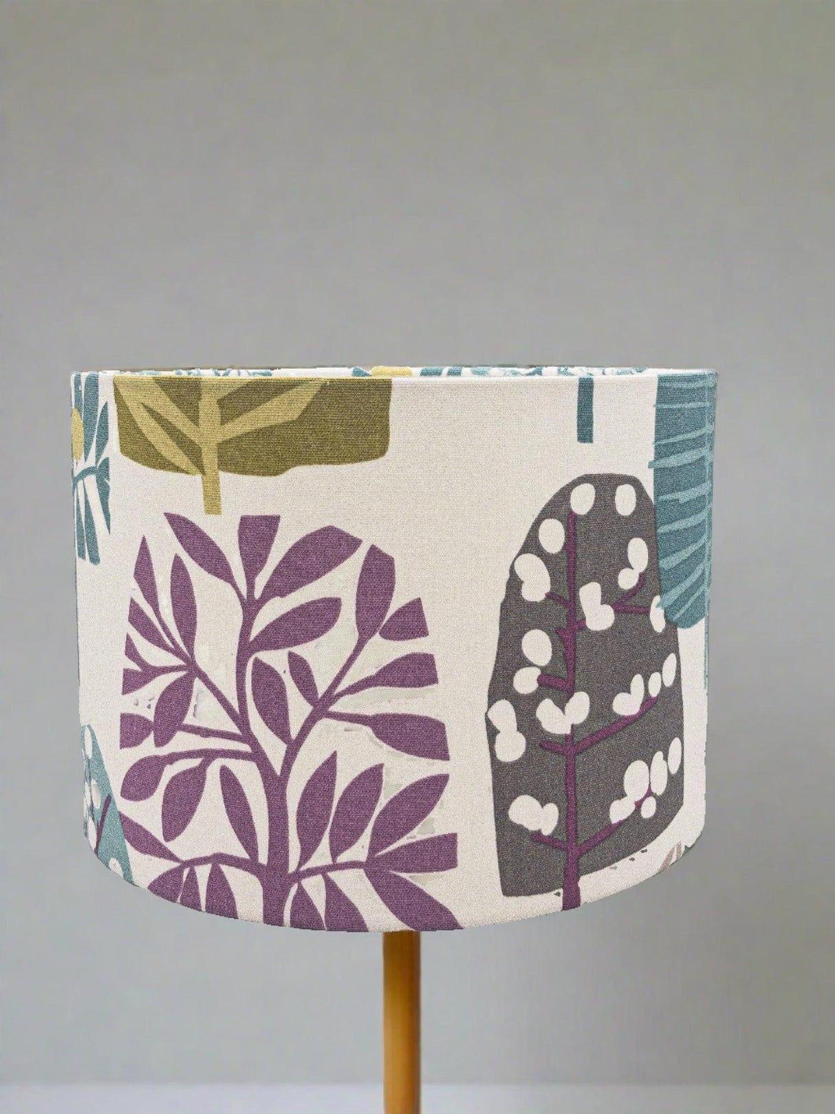 Autumn Heather Fabric Drum Lampshade Shades 4 Seasons