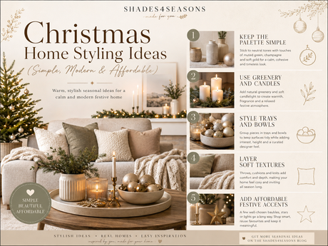 Christmas Home Styling Ideas with Simple, Modern and Affordable Tips for a Warm Festive Atmosphere