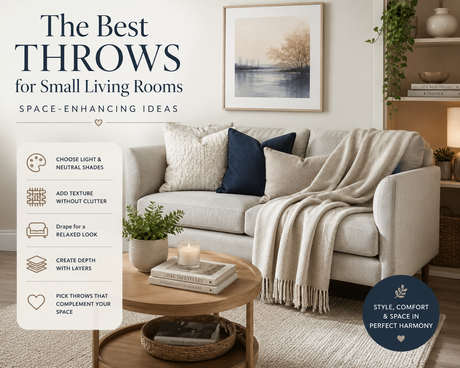 The Best Throws for Small Living Rooms (Space‑Enhancing Ideas)
