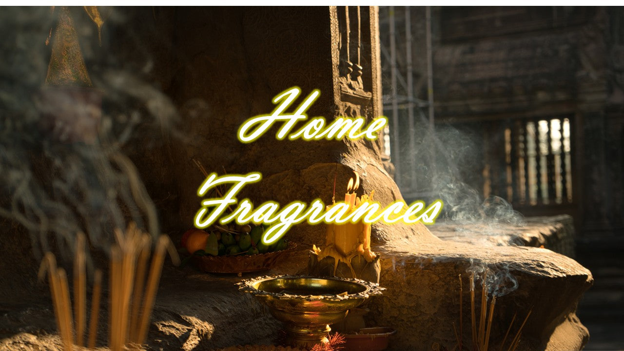 Relaxing Home Fragrances Collection Featuring Incense, Oil Burners, Wax Melts and Diffusers