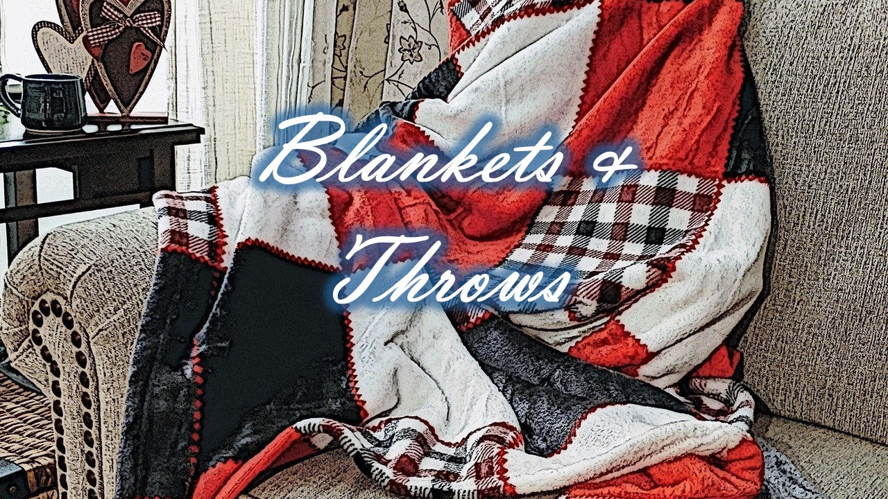 Warm and cosy collection of stylish Blankets and Throws for winter comfort and snugness