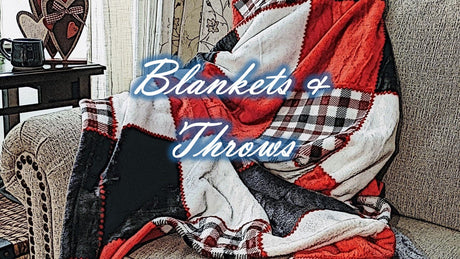 Warm and cosy collection of stylish Blankets and Throws for winter comfort and snugness