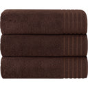 Three Pack Monaco Extra Large Bath Sheets Cotton Towels Set