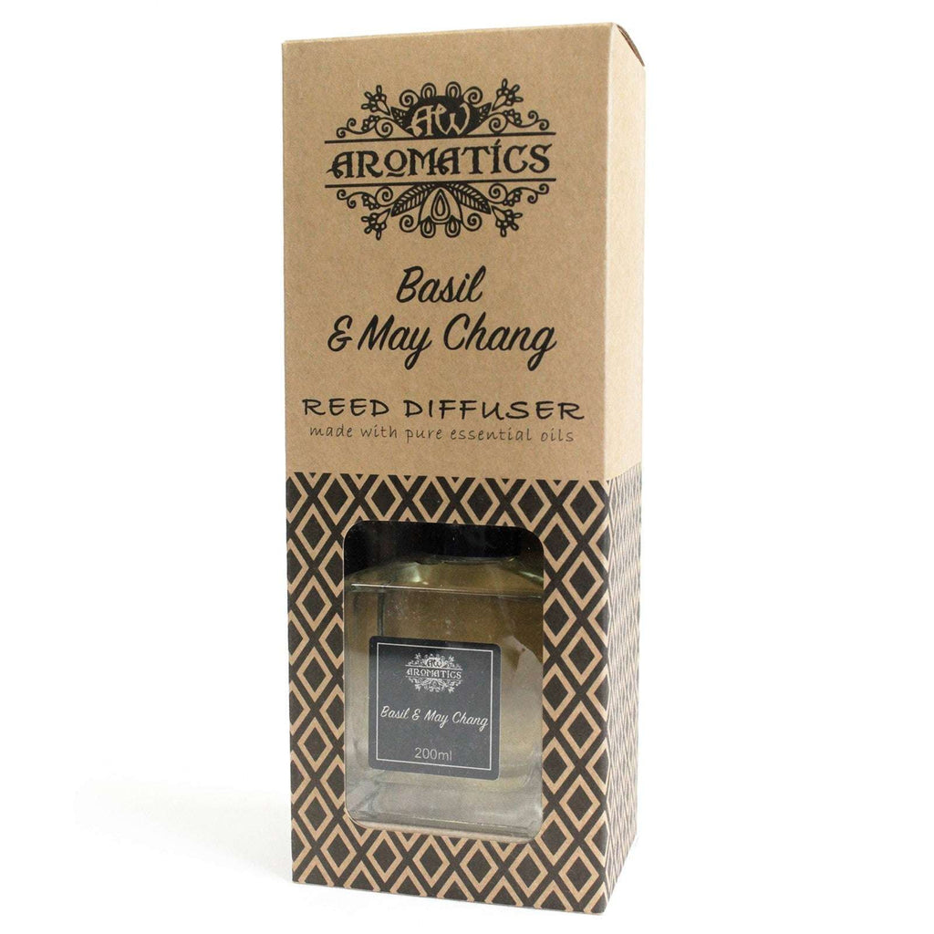 200ml Basil & Maychang Essential Oil Reed Diffuser Shades 4 Seasons